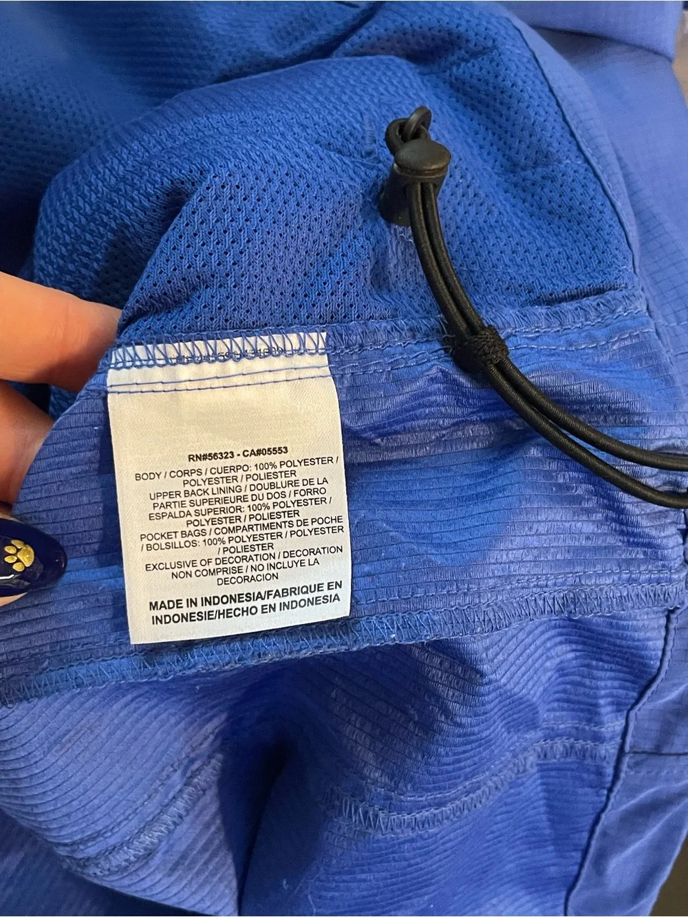Nike Blue & White Men's Kentucky wildcats warm up Windbreaker Jacket size XL